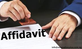 How To Do Affidavit In Nigeria