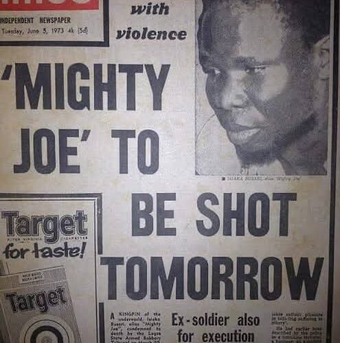 The Story of Isiaka Busari, AKA “Mighty Joe”