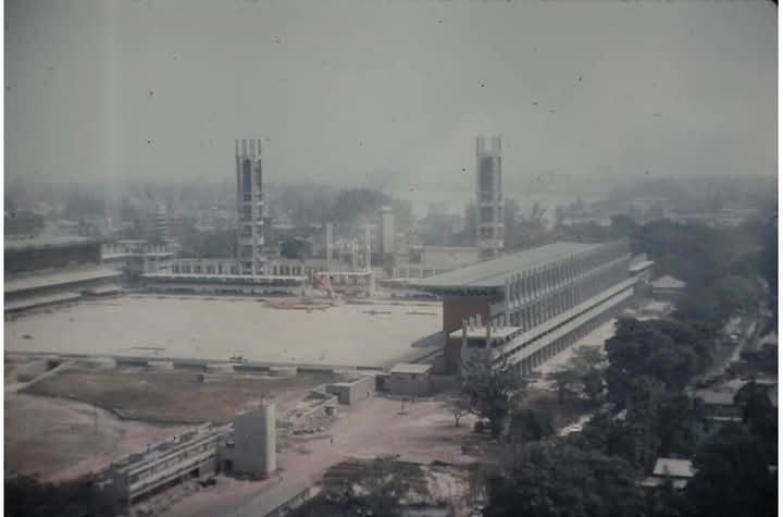 Nigeria 1976: Construction of Tafawa Balewa Square, Lagos